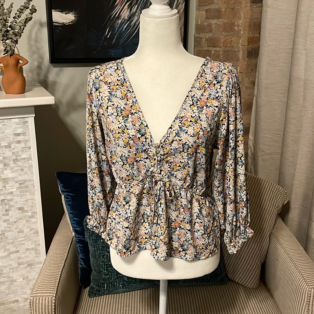 Abercrombie & Fitch- Floral print top